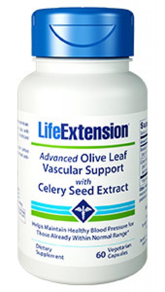 Advanced Olive Leaf Vascular Support with Celery Seed Extract (60