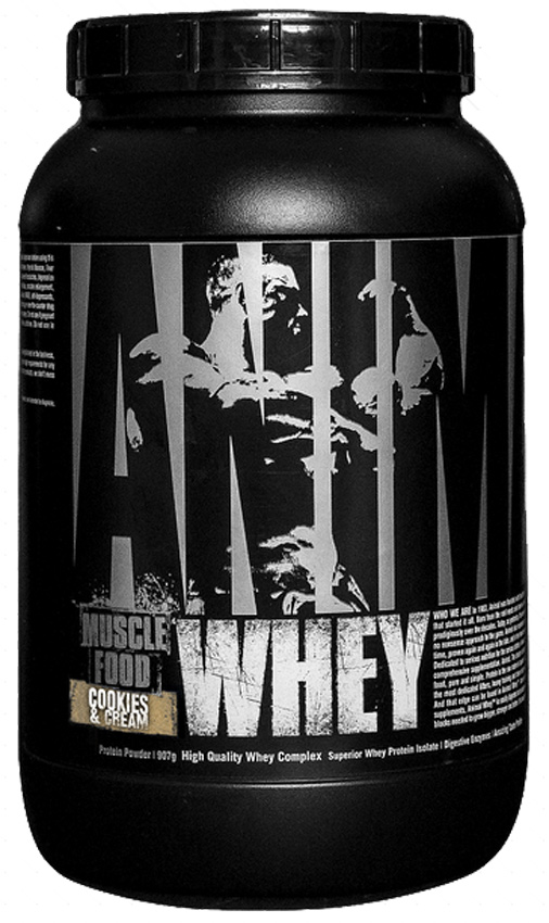 Animal Whey Protein 4 Lbs. Frosted Cinnamon Bun Weight Directory